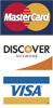 Visa Mastercard Discover